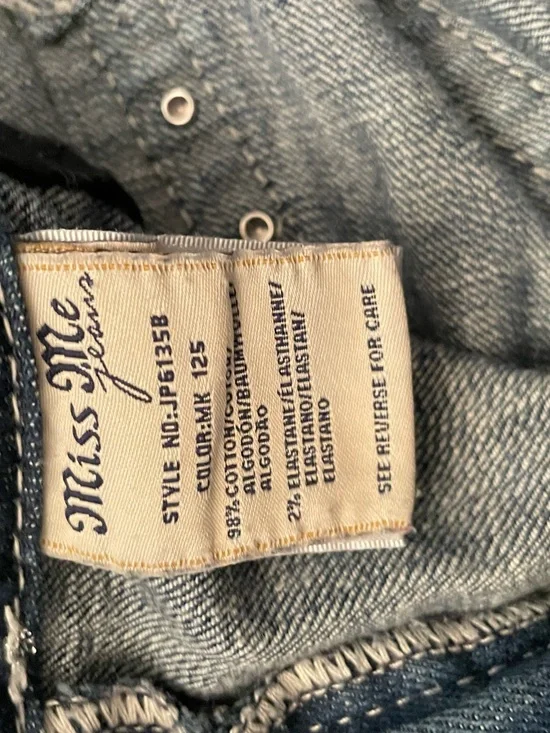 Miss Me Women’s Dark Blue Bootcut Jeans - Picture 8 of 13